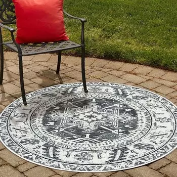 Conceptum Hypnose, Woobtny0202, Ковер, серый, 60 x 60 см