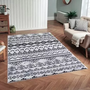 Conceptum Hypnose, Woobtny0214, ковер, серый, 80 x 200 см