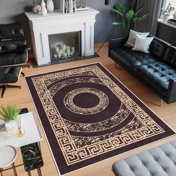 Conceptum Hypnose, Woobtny0238, ковер, винно-красный, 50 x 80 см