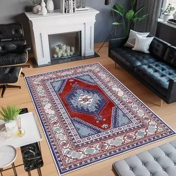 Conceptum Hypnose, Woobtny0251, ковер, винно-красный, 80 x 300 см