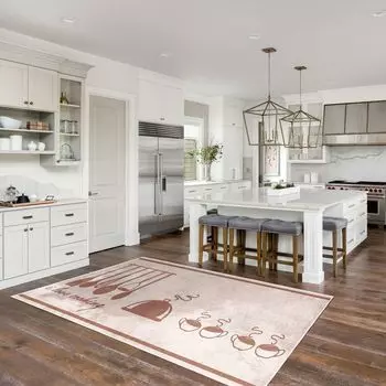 Conceptum Hypnose, Woobtny0267, ковер, коричневый, 80 x 200 см