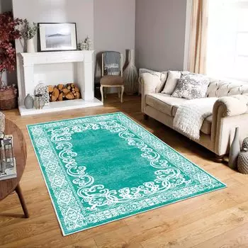 Conceptum Hypnosis, Woobtny0105, ковер, зеленый, 80 x 200 см Conceptum Hypnose