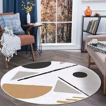 Conceptum Hypnosis, Woobtny0114, ковер, белый, 70 х 70 см Conceptum Hypnose