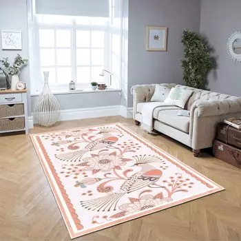 Conceptum Hypnosis, Woobtny0274, ковер, оранжевый, 60 х 100 см Conceptum Hypnose