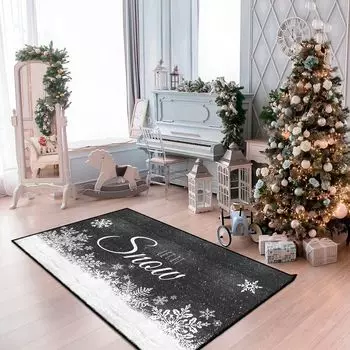 Conceptum Hypnosis, Woobtny0332, ковер, черный, 50 x 80 см Conceptum Hypnose