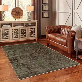 Conceptum Hypnosis, Woobtny082, ковер, зеленый, 50 х 80 см Conceptum Hypnose