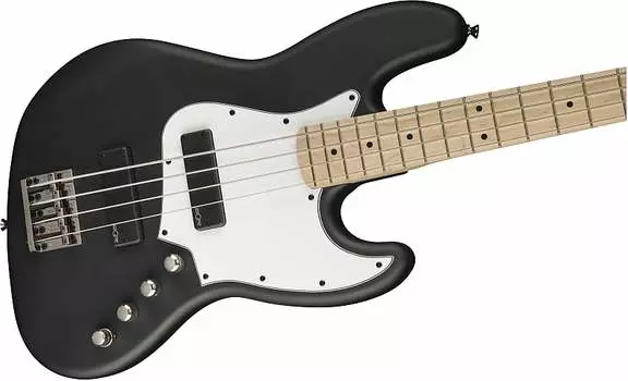 Contemporary Active Jazz Bass HH, кленовый гриф, плоский черный Fender 0370450510