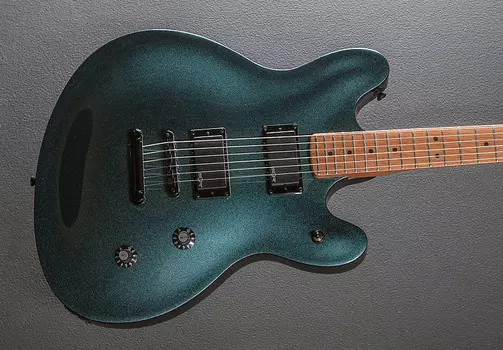 Contemporary Active Starcaster - Gunmetal Metallic Squier