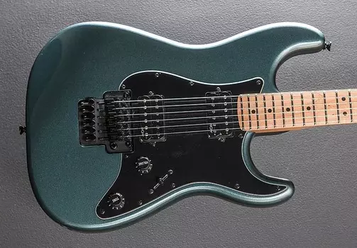 Contemporary Stratocaster HH FR - Gunmetal Metallic Squier