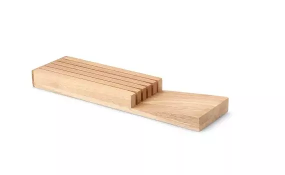 Continenta Storage 'блок ножей для выдвижного ящика, на 5 ножей - каучуковое дерево'