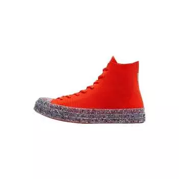Converse Chuck 70 HI Bright Poppy/String 170865C мужские кеды, оранжевый