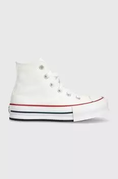 Converse Детские кроссовки, белый