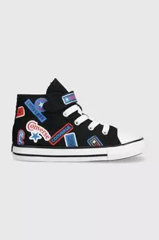 Converse Детские кроссовки, черный