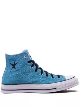 Converse кеды Chuck 70 Blue из коллаборации со Stussy, синий