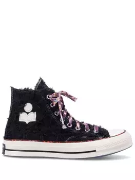 Converse кеды Chuck 70 Hi из коллаборации с Isabel Marant, черный