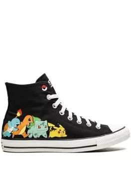 Converse кеды Chuck Taylor All-Star из коллаборации с Pokemon, черный