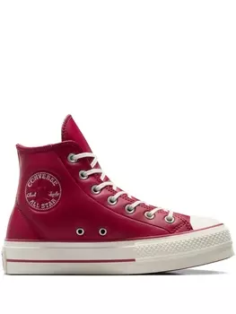 Converse кеды Chuck Taylor All Star Lift Hi, красный