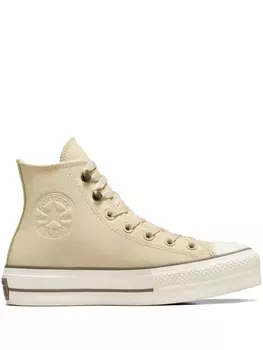Converse кеды Chuck Tayor All Star Lift Platform Weatherized, нейтральный цвет