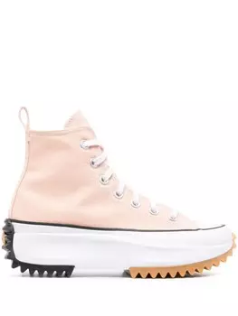 Converse кеды Run Star Hike на платформе, оранжевый