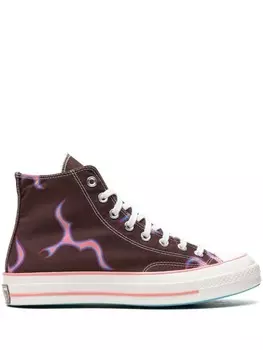 Converse кеды x Golf Le Fleur Chuck 70 Hi Flames, коричневый