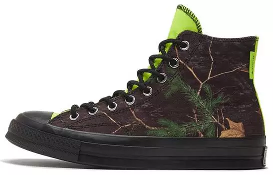 Converse Конверсы парусиновой обуви 1970-х годов унисекс, ЧерныйКамуфляж