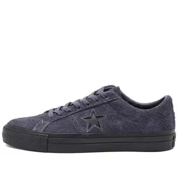 Кроссовки Converse Cons One Star Pro Shaggy Suede, черный