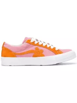 Converse кроссовки с цветочным узором, розовый
