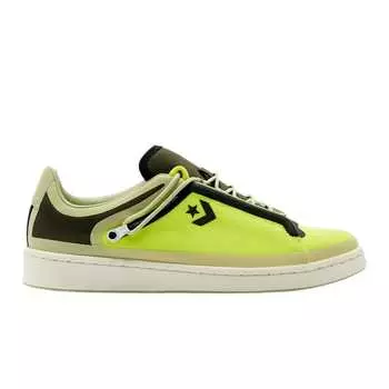 Converse Pro Leather OX Lemon Venom/Black/Egret 169523C мужские кеды