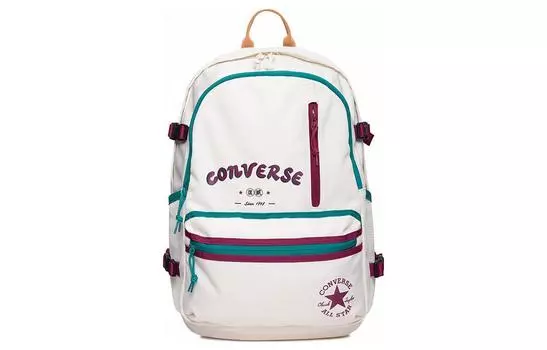 Converse Рюкзак из полиэстера, стандартный, унисекс, белый