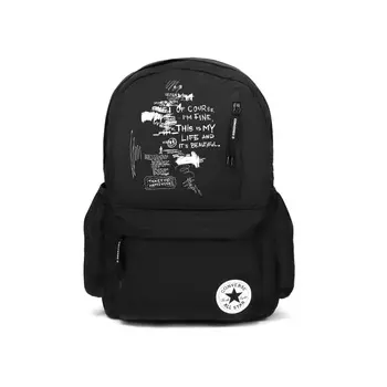 Converse Рюкзак из полиэстера, стандартный, унисекс, черный