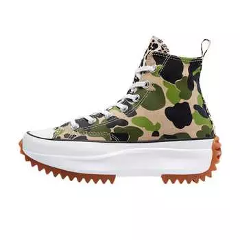 Converse Run Star Hike Hi Candied Ginger/Piquant Green 170913C мужские кеды