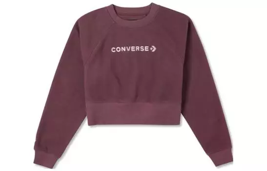 Converse Свитшот женские темно-красная