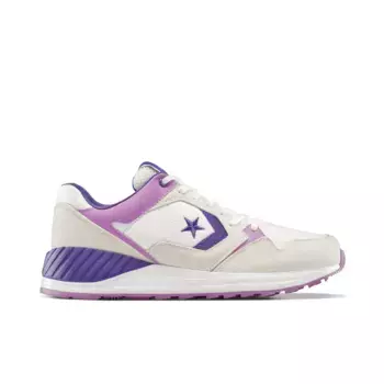 Converse Wave Trainer сезонные цветные унисекс повседневные кроссовки, белый/фиолетовый