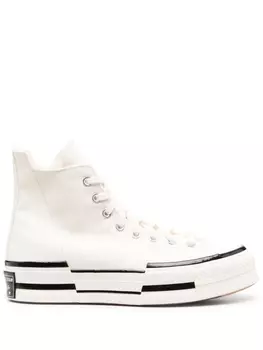 Converse высокие кеды Chuck 70 Plus Egret, белый