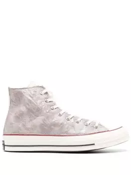 Converse высокие кеды Chuck 70 с жатым эффектом, фиолетовый