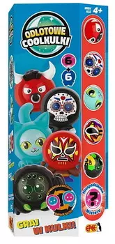 Cool Coolballs - 6 мячей + 6 вещей - тотемная коробка, красный Epee