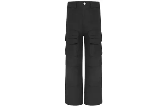 Coolalpaca Брюки-карго унисекс, Черный