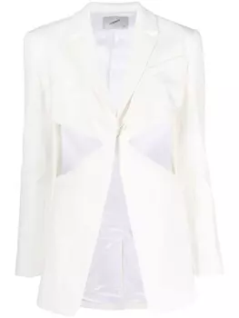 Coperni блейзер с вырезами, белый