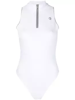 Coperni боди на молнии, белый