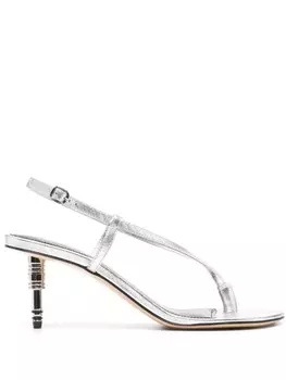 Coperni босоножки Jack 70, серебряный