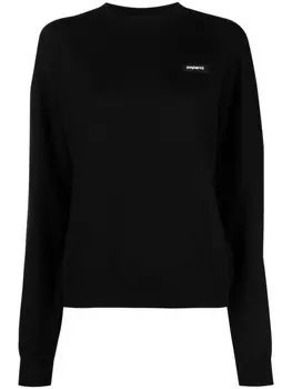 Coperni джемпер с логотипом, черный