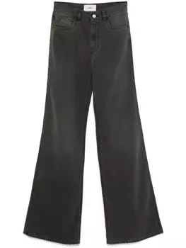 Coperni джинсы с декоративной пряжкой, серый