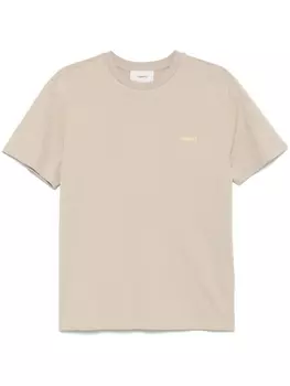 Coperni футболка с логотипом, нейтральный цвет