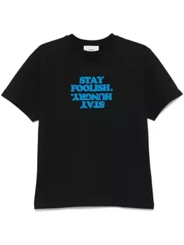 Coperni футболка Stay Hungry, черный