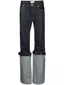 Coperni расклешенные джинсы Hybrid, синий