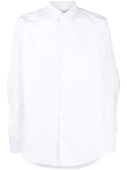 Coperni рубашка с нагрудным карманом, белый