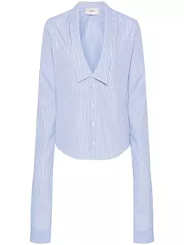 Coperni рубашка в полоску, синий