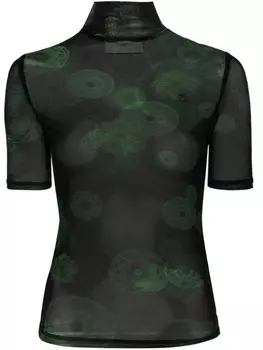 Coperni сетчатая футболка Cymatics, черный