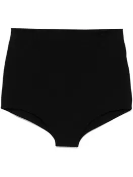 Coperni шорты с вышитым логотипом, черный