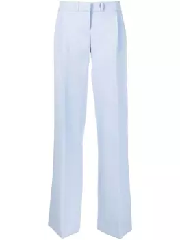 Coperni straight-leg tailored trousers, синий
